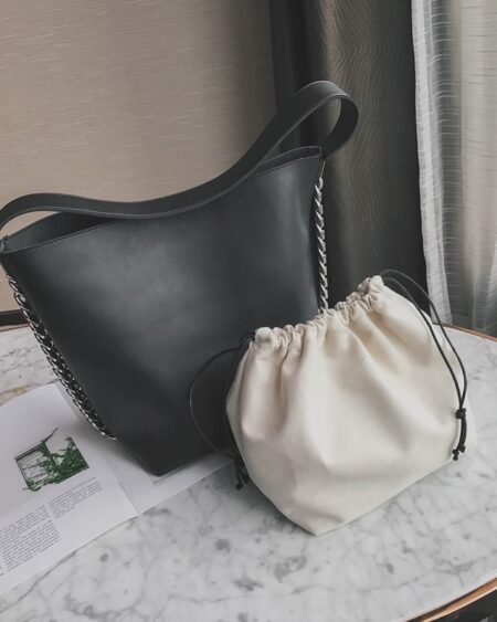 Sac Seau Cuir Chaîne SUZANA