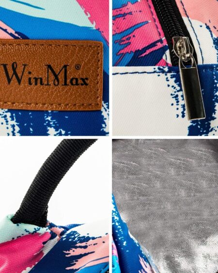 shine boutique, lunch bag gouache, sac repas isotherme