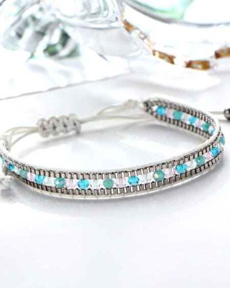 shine boutique, bracelet Maya, bracelet perles miuky, bracelet bohème chic, bracelet fantaisie