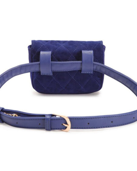 sac banane bleu daim syana