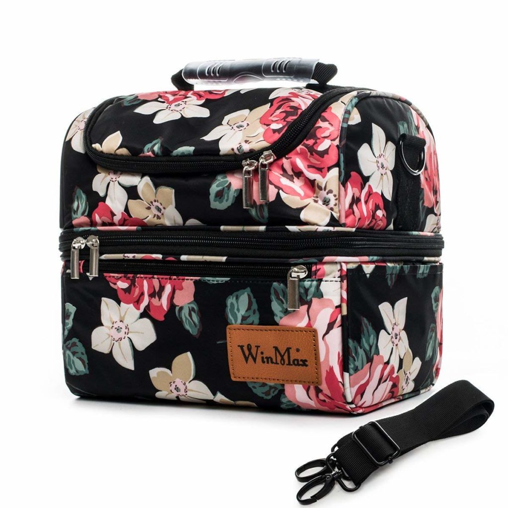 Sac Repas Isotherme 12L Grande Capacité Pour Femme Homme, Sac à Lunch Isolé Thermique Sac