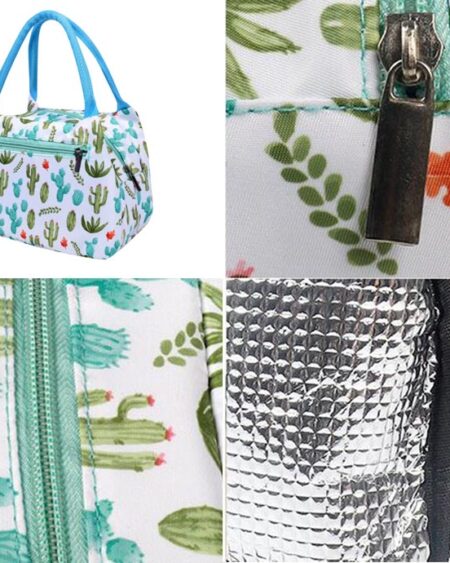 sac repas isotherme cactus