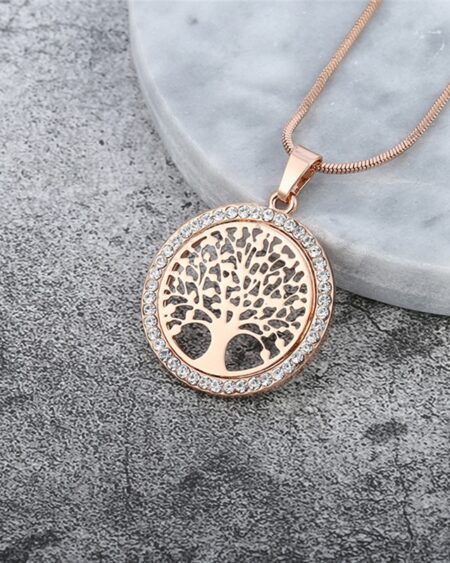 shineboutique, collier arbre de vie