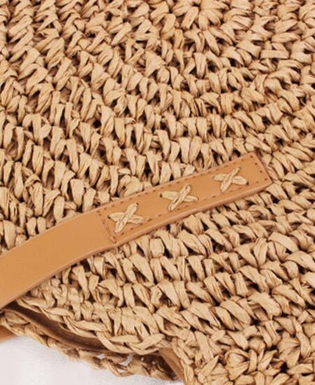 sac paille plage brun tangara, shineboutique