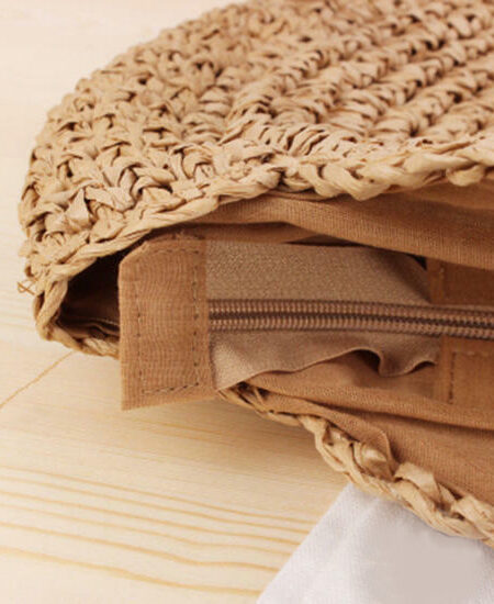 sac paille plage brun tangara, shineboutique