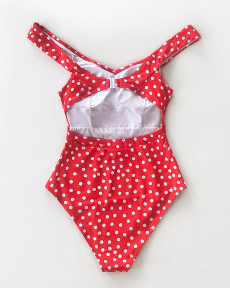 Maillot de Bain Vintage 1 Pièce Pois- Orphée