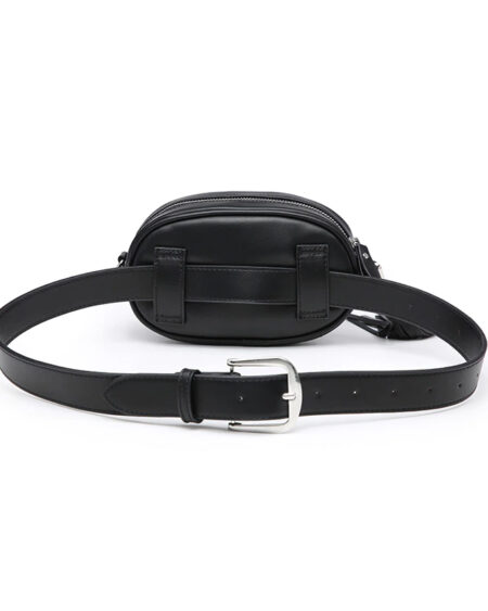 sac ceinture matelassé noir tess