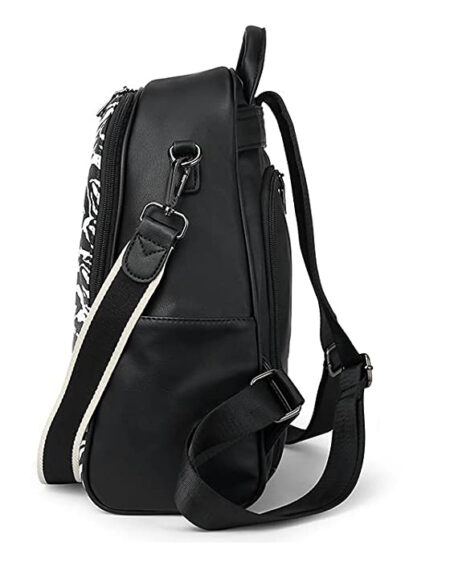 Sac à dos Antivol Femme Cuir Zèbre - MENCIA