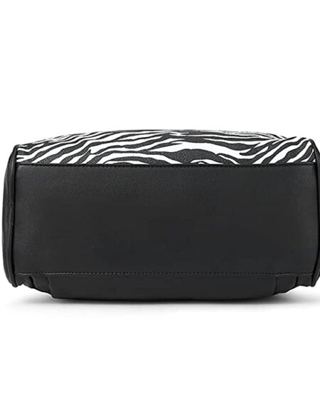 Sac à dos Antivol Femme Cuir Zèbre - MENCIA