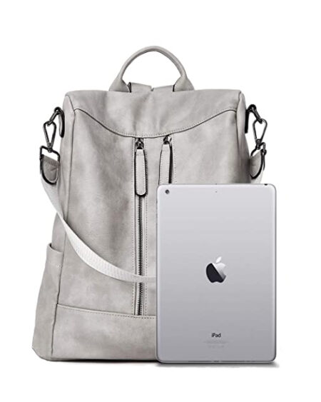 sac antivol femme vintage gris maxine