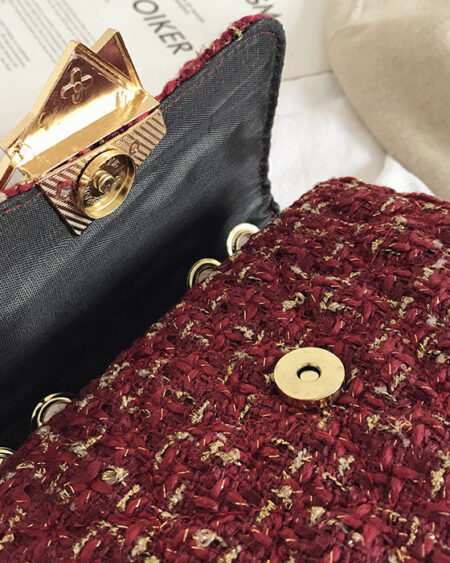 sac tweed porte epaule Sixtine