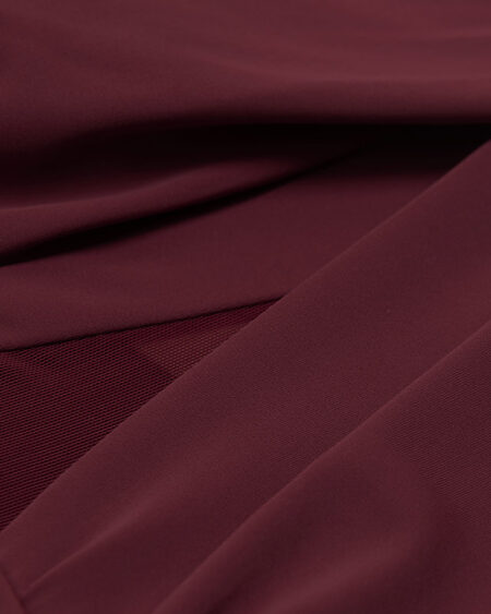 Maillot de Bain 1 Pièce Boho Gainant Bordeaux