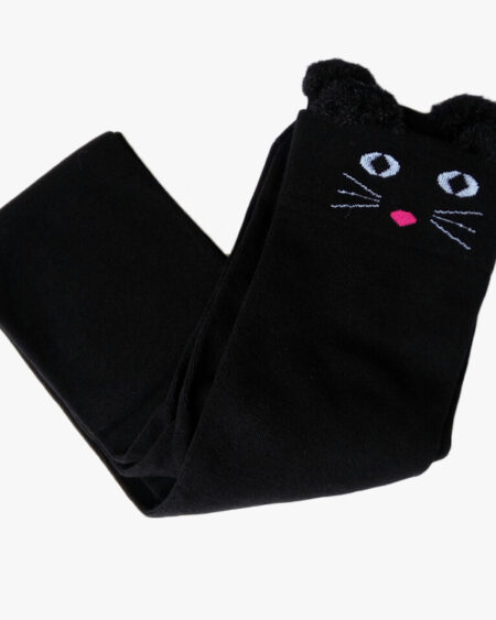 Chaussettes hautes Coton Chat