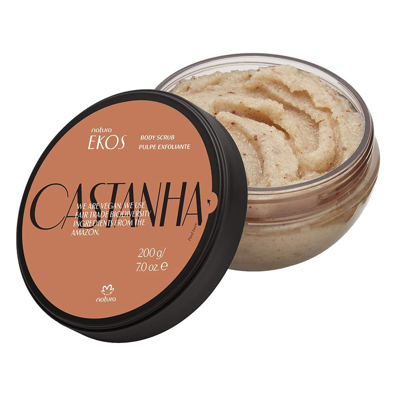 NATURA Beurre Corps Exfoliant Ekos Castanha, amazon