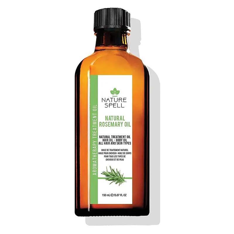 Nature Spell Huile de Romarin Pour Cheveux & Peau
