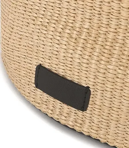 Grand Sac Cabas Paille Tissé