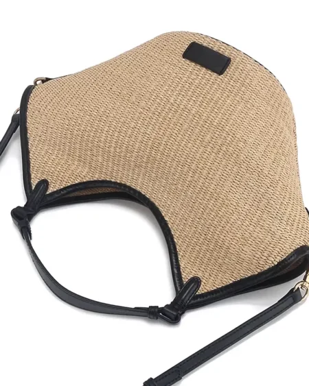 Grand Sac Cabas Paille Tissé