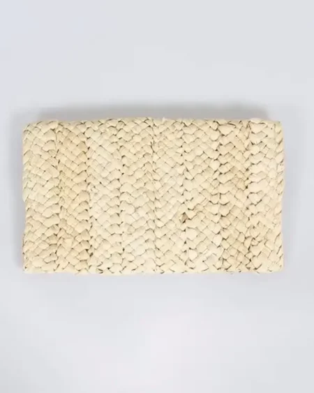 Sac Pochette Paille Tressée Bohème