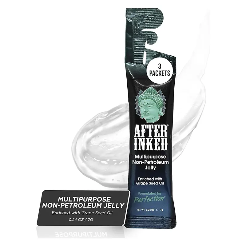 After Inked Tattoo Body Pierce Aftercare Lot de 3 lotions hydratantes végétaliennes pour la peau