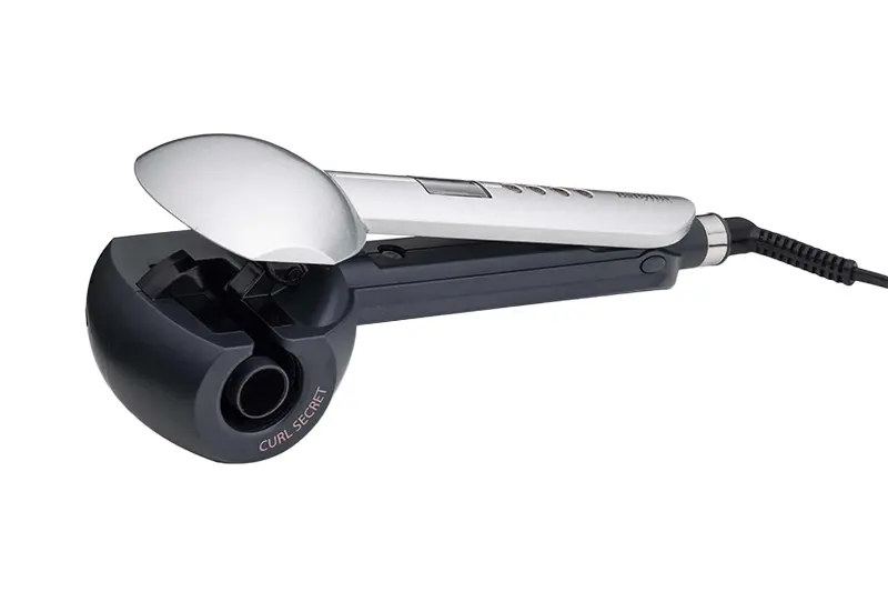 BaByliss Boucleur Automatique Curl Secret Optimum C1600E, Noir et Gris