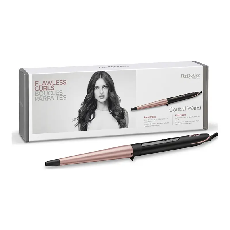 Le Secret d'un Wavy Parfait Qui Tient TOUTE la Journée ? Le Boucleur Conique BaByliss (C454E) et la Technique !