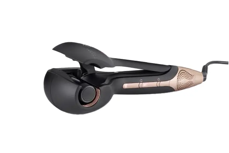 BaByliss C1900E Wave Secret AIR Fer à friser automatique, Cool Air Smart System, Plage de températures 180-230°C, Noir