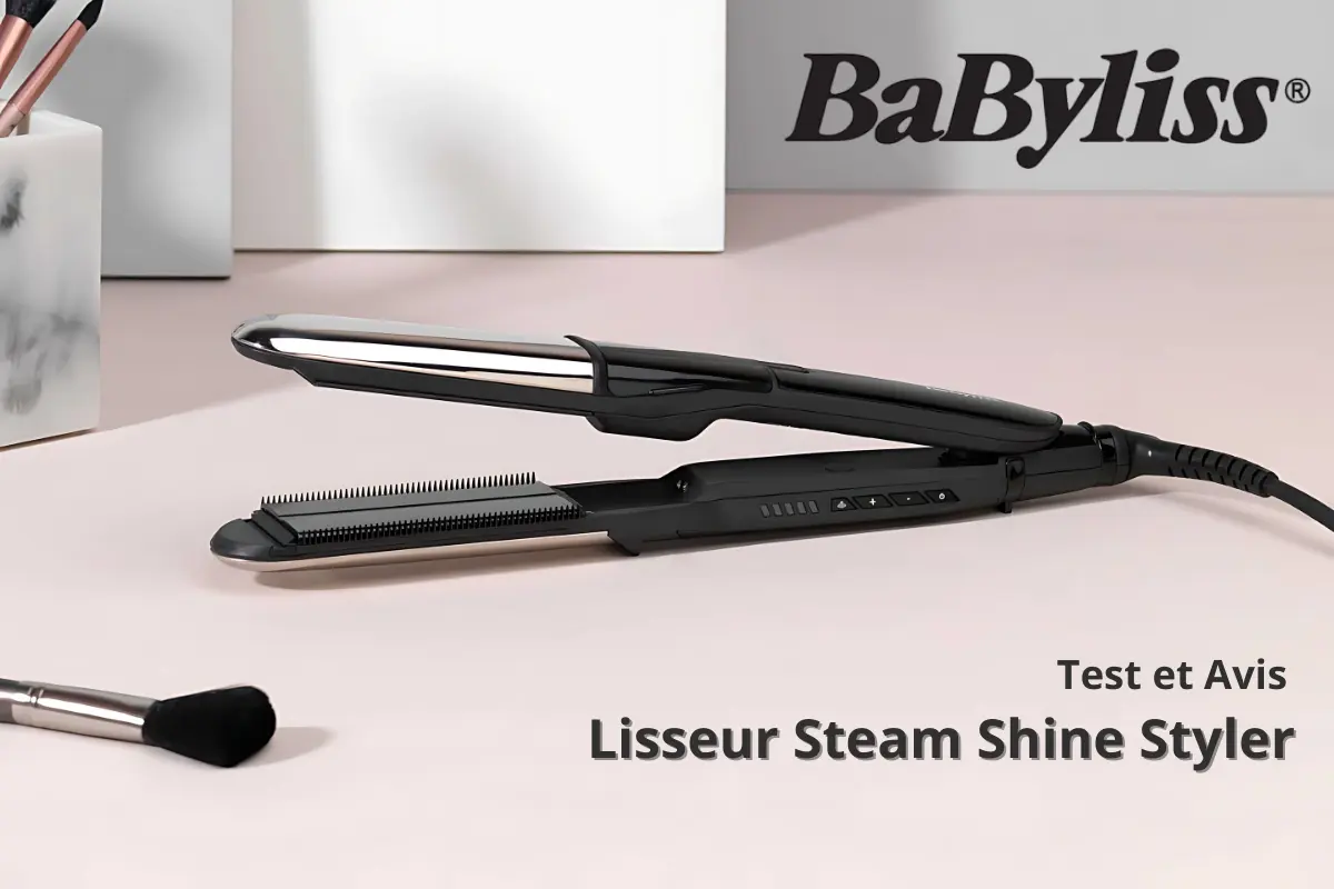Test et Avis BaByliss Steam Shine Styler : Lissage Miroir & Anti-Frisottis Grâce à la Vapeur