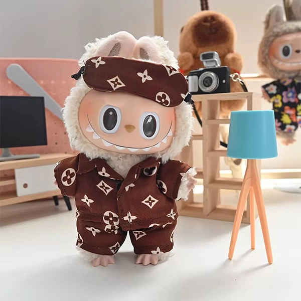 Ensemble Pyjama Louis Vuitton pour labubu