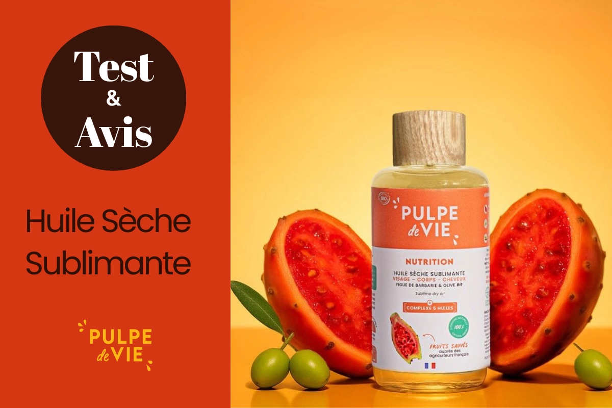 Test et Avis de l'Huile Sèche Pulpe de Vie : le saint graal des filles pressées ?, Oh My Gold Pulpe de Vie, huile sèche bio Pulpe de Vie
