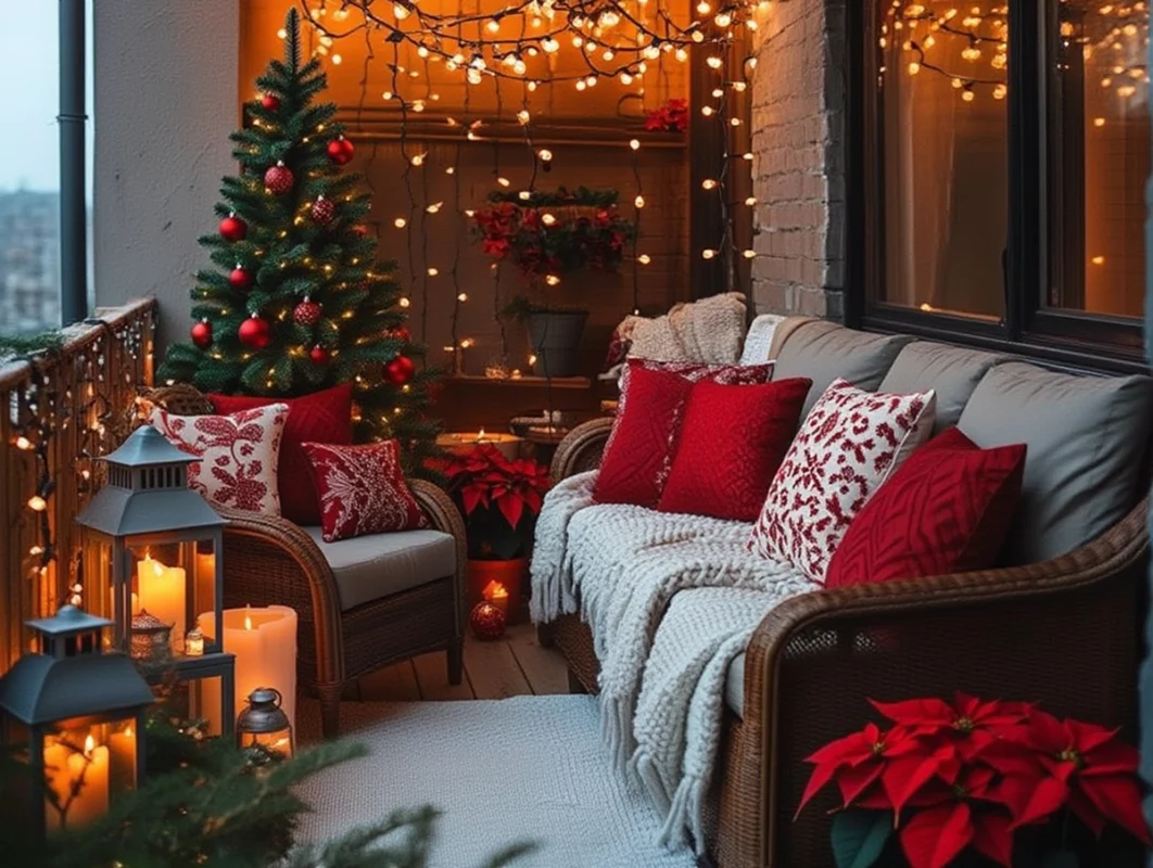 Balcon de Noël : 7 Idées Magiques Pour un Extérieur "Pinterest IRL"